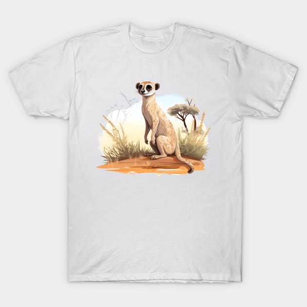 Meerkat T-Shirt by zooleisurelife